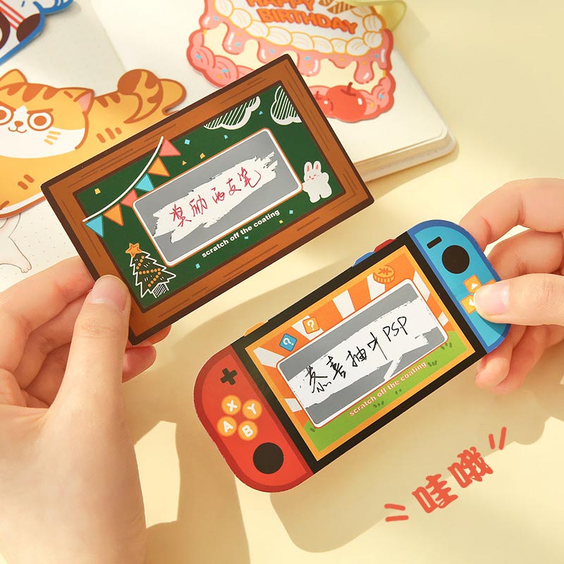 Lottery Scratching Card